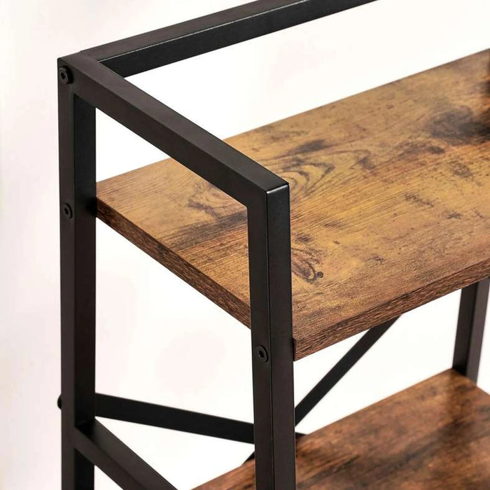 Colombo 3 Tier Storage Rack 42X30X80.3Cm -Natural/Black