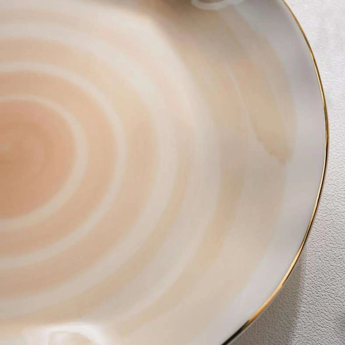 Color Whirl Porcelain Dinner Plate Dia26Cm -Beige