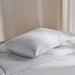 Comfort Bliss Hybrid Memory Foam Pillow 45X70+5Cm - White Pan Home