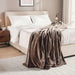 Comfy Cashmere Reversible Blanket 150X200Cm - Beige Pan Home