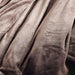 Comfy Cashmere Reversible Blanket 150X200Cm - Brown Pan Home
