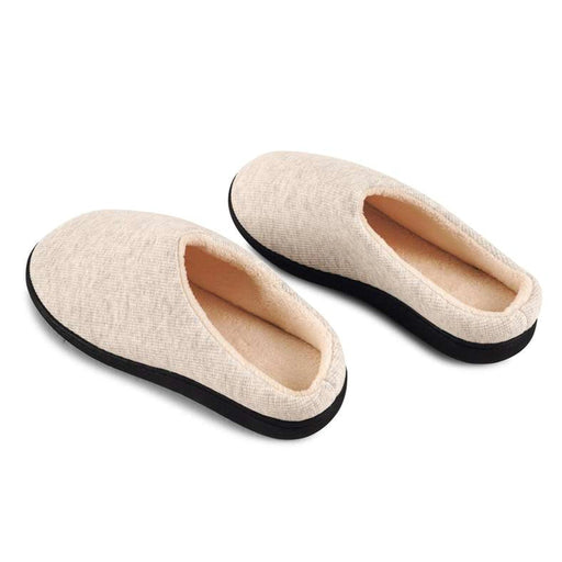 Comfy Close Toe Bedroom Slipper 42/43 - Grey Pan Home