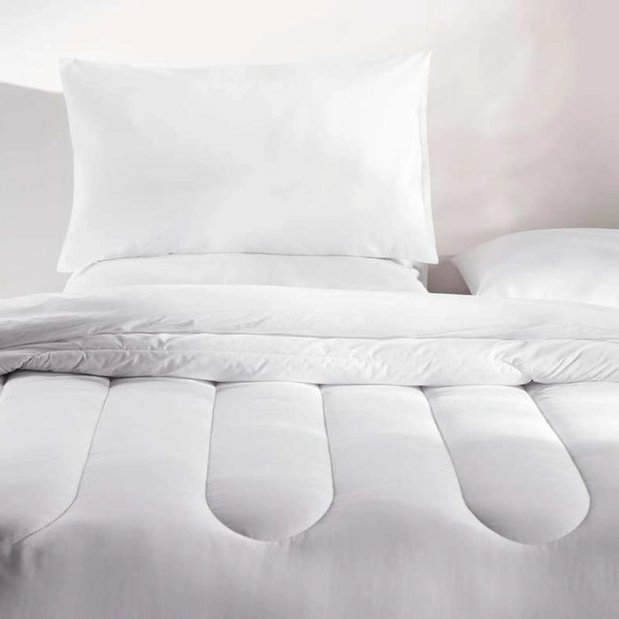 Comfy Kids 144Tc Cotton Rich 2-Piece Full Comforter Set 160X220Cm - White