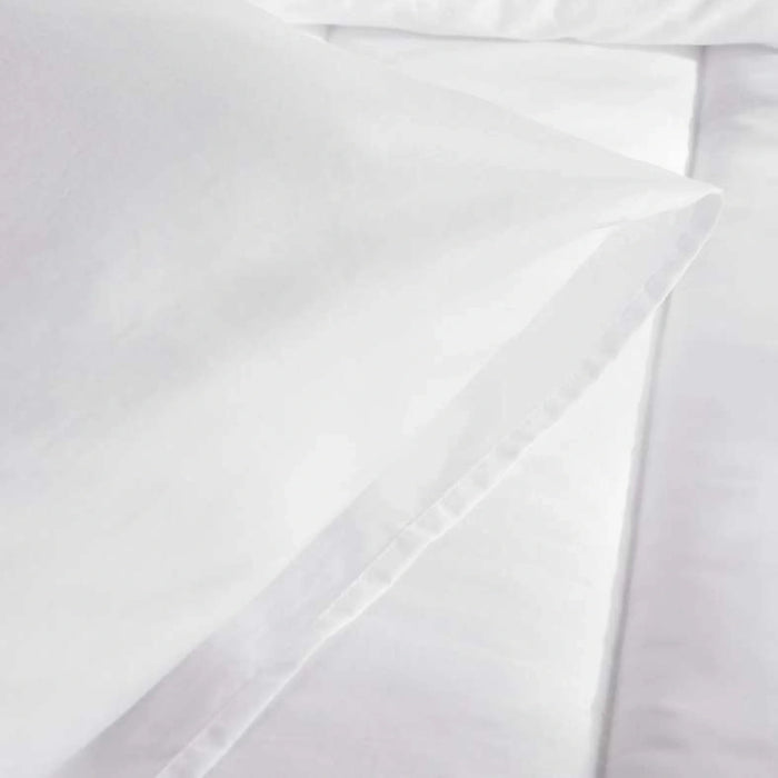 Comfy Kids 144Tc Cotton Rich 2-Piece Full Comforter Set 160X220Cm - White