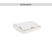 Comfy Soft Cable Knit Baby Blanket - White Pan Home