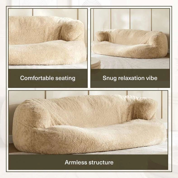 Compress 2 Seater Sofa - Brown