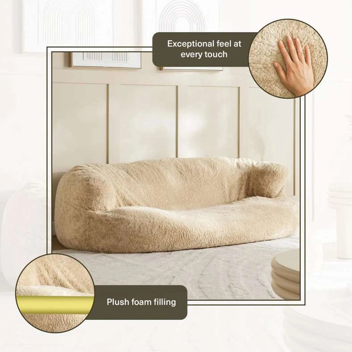 Compress 2 Seater Sofa - Brown