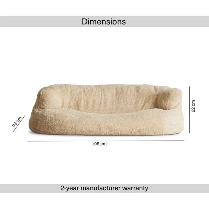 Compress 2 Seater Sofa - Brown