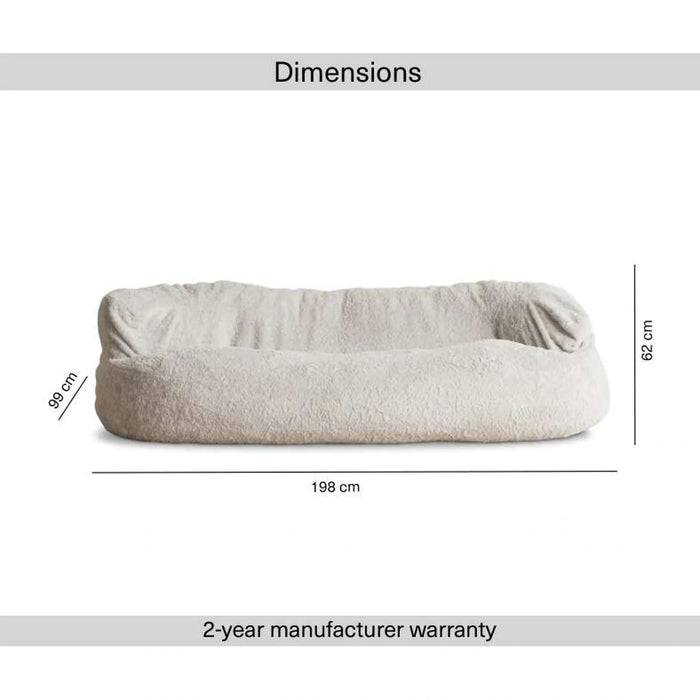 Compress 2 Seater Sofa - Light Grey