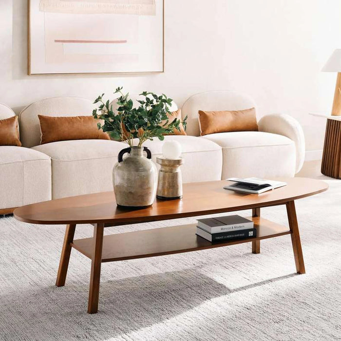 Concord Coffee Table Solid Wood Large - Brown