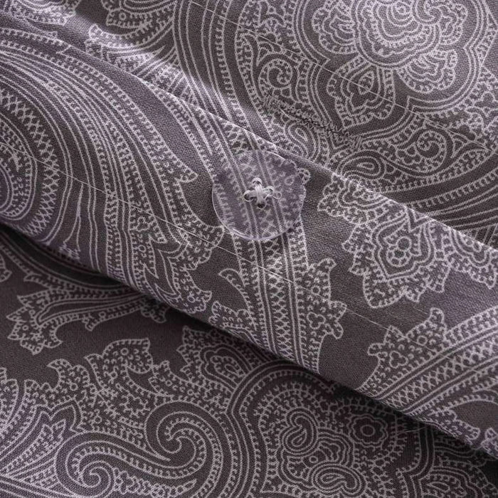 Conscious Eucacel Elegante 3-Piece Duvet Cover Set 160X200Cm - Grey