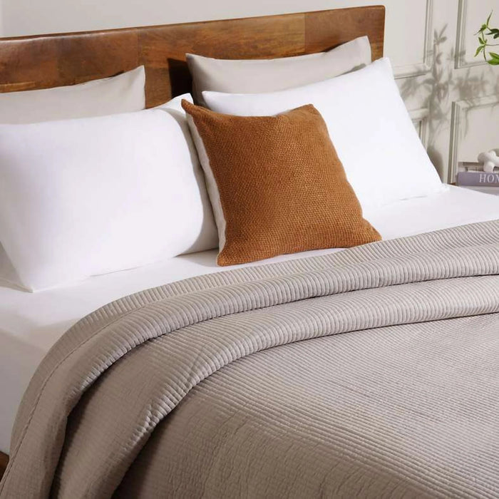 Conscious Eucacel Quilted Bedspread 220X240 Cm - Vapour Grey