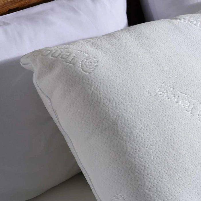 Conscious Tencel Pillow - White Pan Home