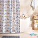 Construction Shower Curtain 180X180Cm - Multi Pan Home