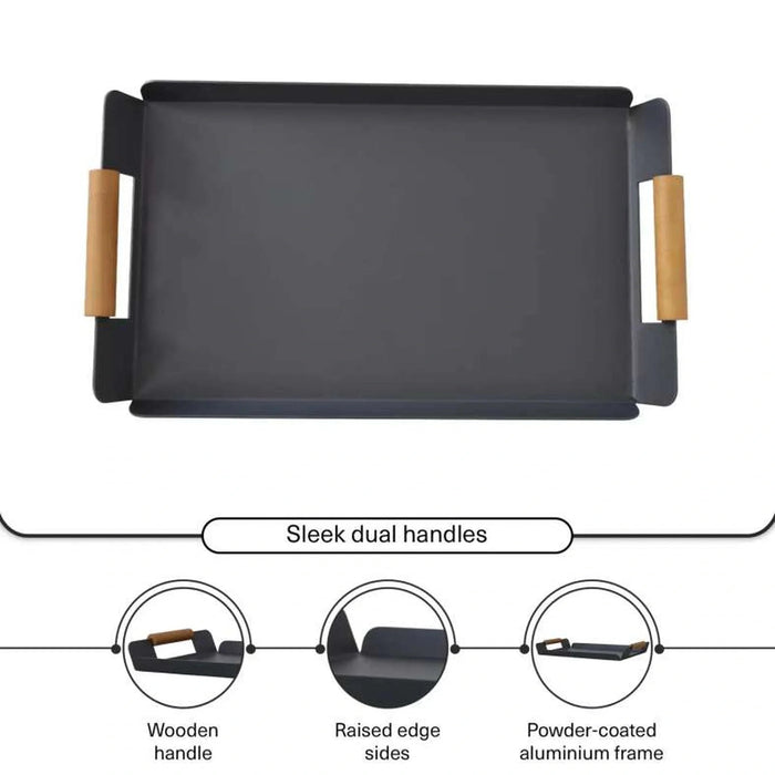 Contempo Outdoor Tray - Grey Pan Home