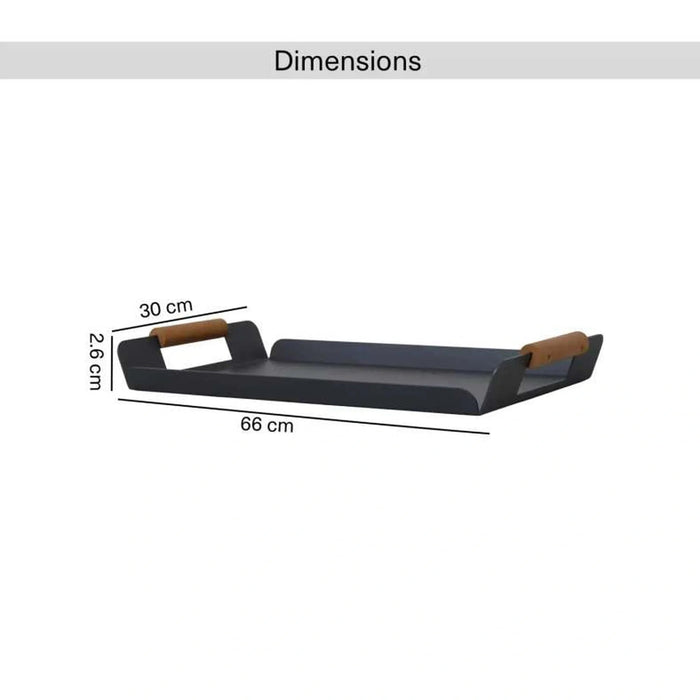 Contempo Outdoor Tray - Grey Pan Home