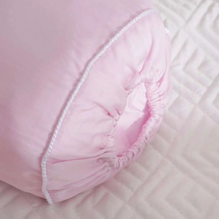 Cool Dream Tencel Junior Pillow 26X42Cm + Junior Bolster16X50Cm - Pink
