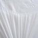 Cooling Jacquard Waterproof Mattress Protector -White Pan Home