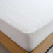 Cooling Jacquard Waterproof Mattress Protector 90X200+33cm - White Pan Home