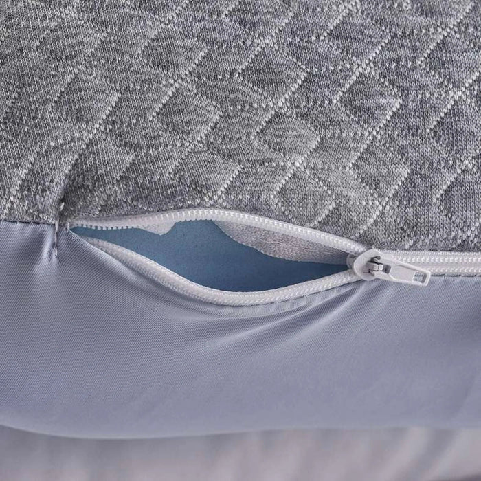 Coolsense Gel Beaded Memory Foam Pillow 40X60X14Cm - Aqua Pan Home