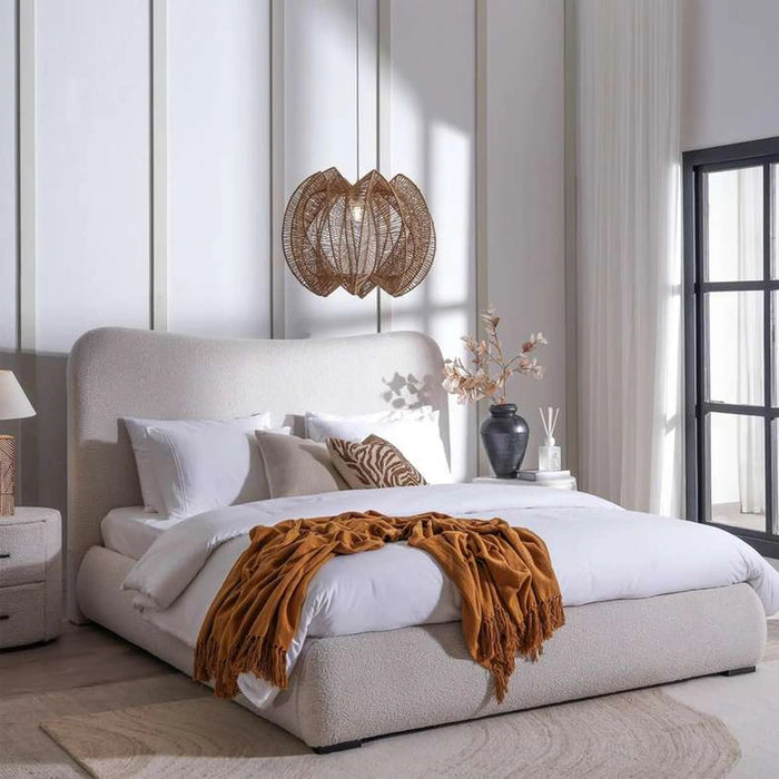Coolwave Queen Bed 160X200 Cm - Beige Pan Home