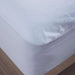 Coral Fleece Waterproof Mattress Protector -White Pan Home