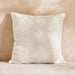 Corded Linen Embellished Down Feel Filled Cushion 50X50Cm - Ivory Pan Home