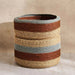 Cornelia Sea Grass Basket 28X28X32Cm  - Rust Pan Home
