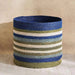 Cornelia Sea Grass Basket 33X33X30Cm - Blue Pan Home