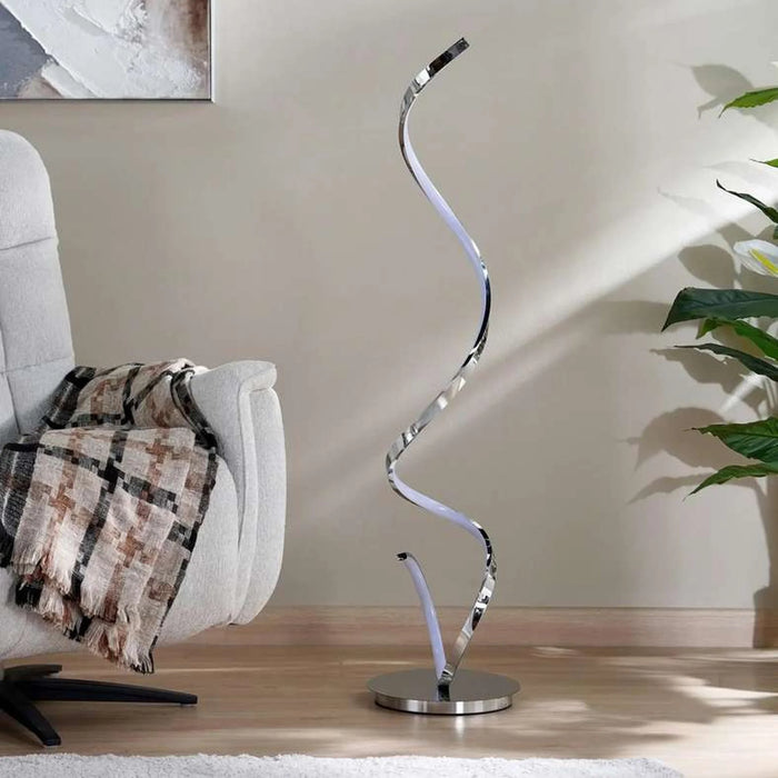 Cornell Integrated Led 22W Led Floor Lamp 28X133Cm - Chrome