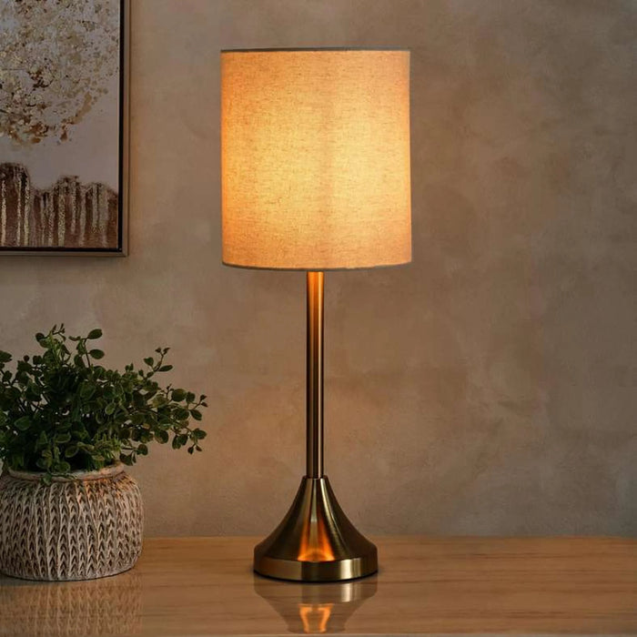 Corren E27 Metal Table Lamp 20X54Cm - Brass