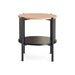 Cortez End Table With Storage Melamine Pan Home