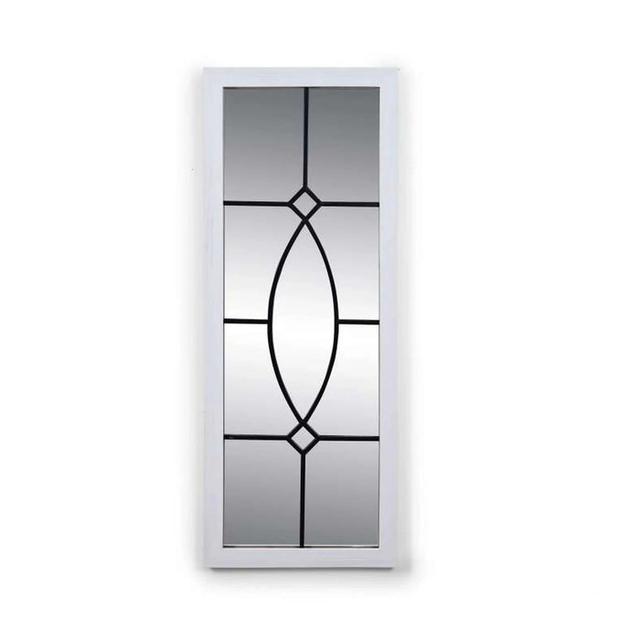 Cosmic Wall Decor Mirror 152X3.5X60Cm-White Pan Home