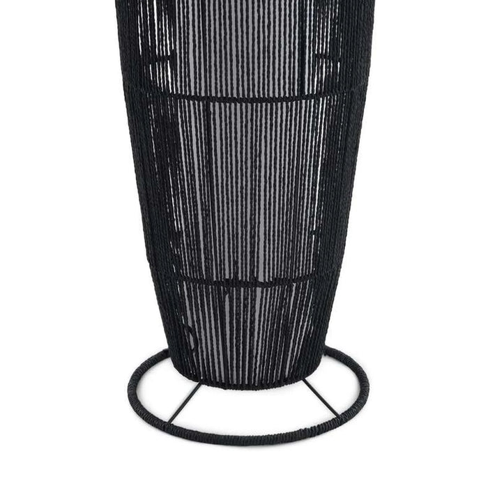 Cosmo 2-Light E27 Floor Lamp 30X120Cm - Black