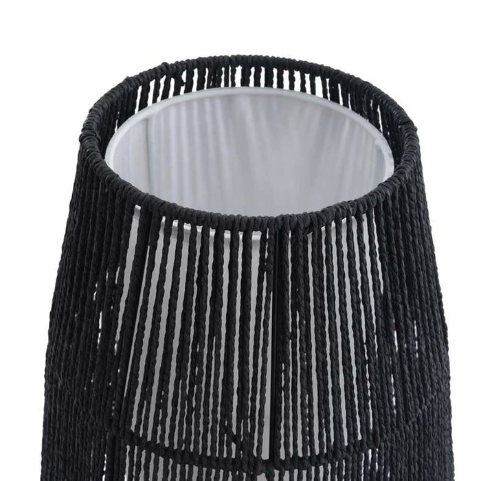 Cosmo 2-Light E27 Floor Lamp 30X120Cm - Black