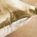 Cosmopolitan Art Silk Down Feel Filled Cushion 50X50Cm - Champagne Pan Home