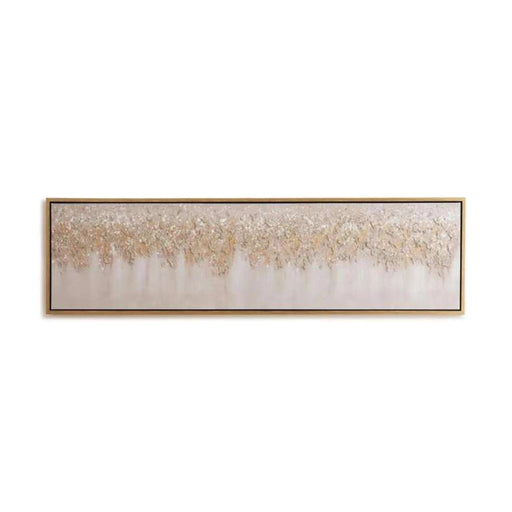 Cosmopolitan Framed Canvas Art - Gold Pan Home