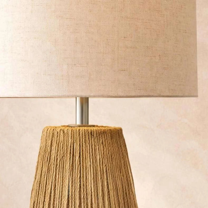 Costan E27 Seagrass Floor Lamp 29X136Cm - Natural