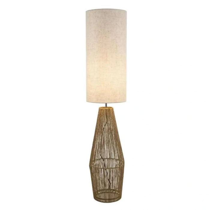 Costan E27 Seagrass Floor Lamp 29X136Cm - Natural