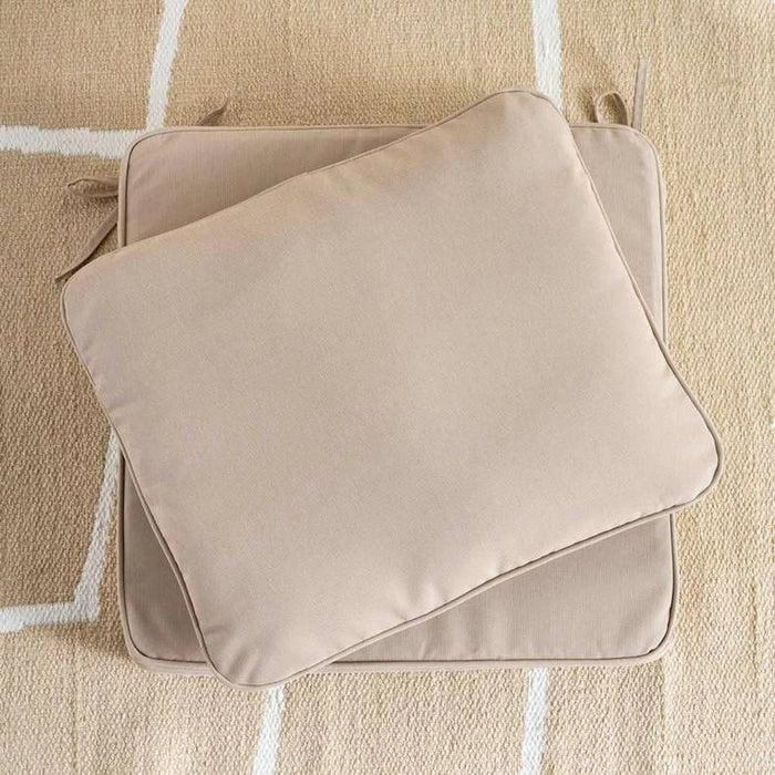 Costway  2 Piece Deep Seat Outdoor Chair Cushion Set - Beige