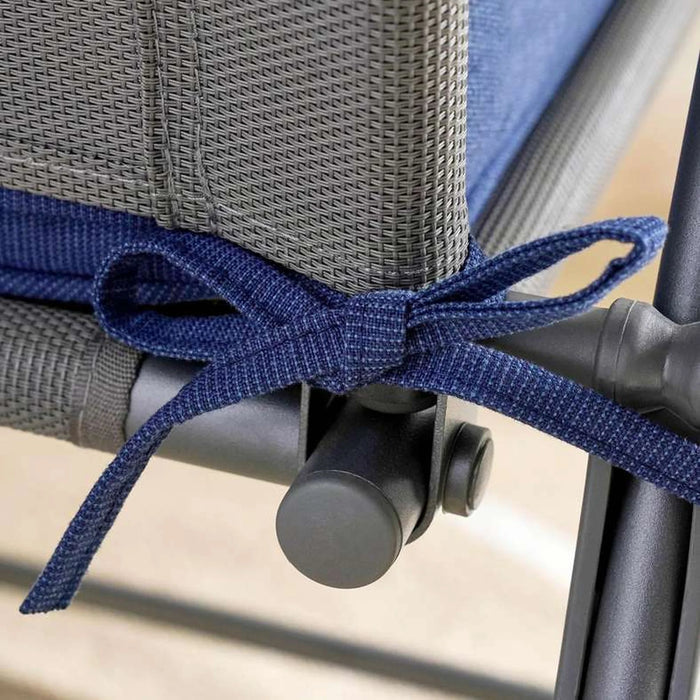Costway  2 Piece Deep Seat Outdoor Chair Cushion Set - Blue
