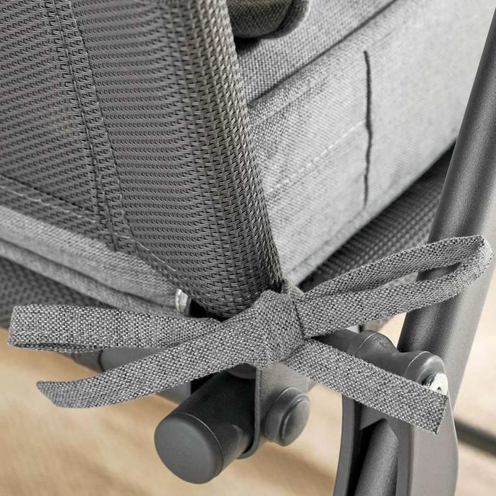 Costway  2 Piece Deep Seat Outdoor Chair Cushion Set - Grey