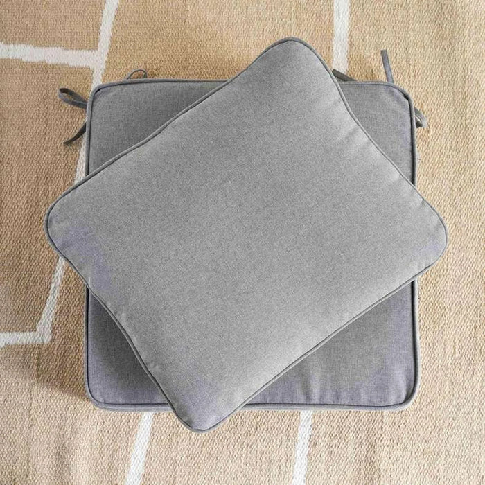 Costway  2 Piece Deep Seat Outdoor Chair Cushion Set - Grey