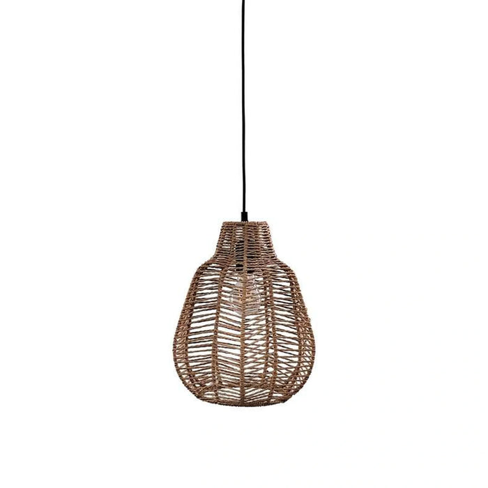 Cotter E27 Paper Rope Pendant Lamp 28X150Cm - Natural