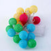 Cotton Ball 20 Led String Lights - Yellow Pan Home