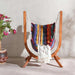 Courtlands Single Seater Swing - Wood Pan Home