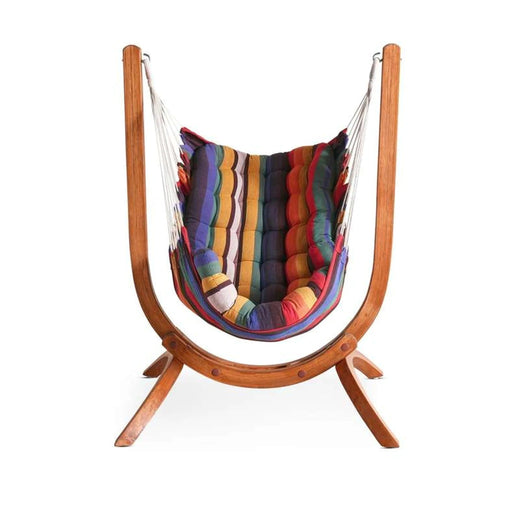 Courtlands Single Seater Swing - Wood Pan Home