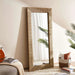 Courtney Seagrass Floor Mirror Dia 80X170Cm - Natural Pan Home
