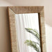 Courtney Seagrass Floor Mirror Dia 80X170Cm - Natural Pan Home