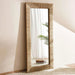 Courtney Seagrass Floor Mirror Dia 80X170Cm - Natural Pan Home